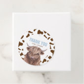 Heilige Kuh Ich bin eine braune Kuh Print Geburtst Geschenkanhänger (Beispiel)