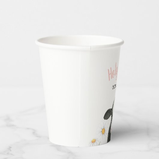 Heilige Kuh, ich bin eine Daisy Pappbecher (Rechts)