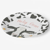 Heilige Kuh, ich bin eine Daisy Pappteller (Schrägansicht)