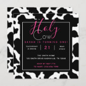 Heilige Kuh Ich bin eine Einladung (Vorne/Hinten)