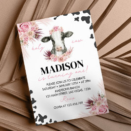 Heilige Kuh Ich bin eine Einladung zum Geburtstag