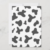 Heilige Kuh Ich bin eine Einladung zum Geburtstag (Rückseite)