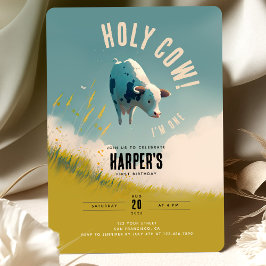 Heilige Kuh Ich bin eine Niedliche Einladung zum 1