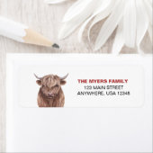 Heilige Kuh Ich bin eine rote Rücksendeadresse (Insitu)