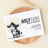 Heilige Kuh, ich bin eines Geburtstages Einladung