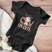 Heilige Kuh, ich bin Niedlich Baby Strampler