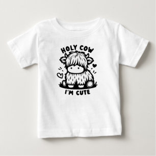 Heilige Kuh Ich bin Niedlich für Baby Bliss T-shirt