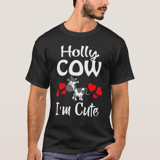 Heilige Kuh Ich Bin Süß T-Shirt (Vorderseite)