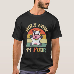 Heilige Kuh Ich bin vier Niedliche Vintage landwir T-Shirt