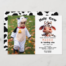 Heilige Kuh Karikaturen Ich bin ein Cowgirl 1. Geb