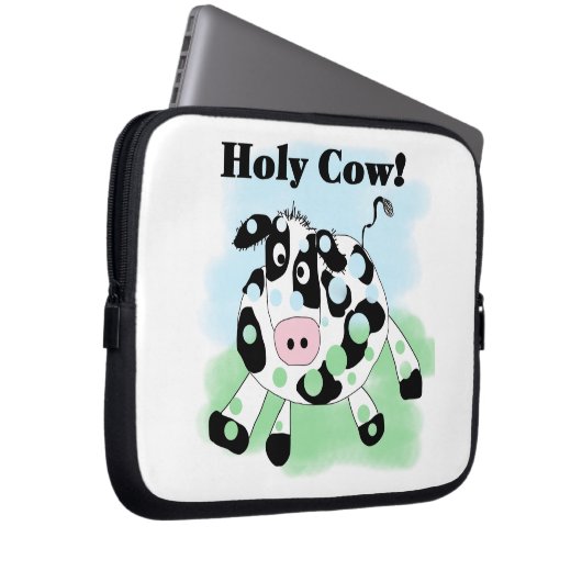 Heilige Kuh Laptopschutzhülle (Vorne Rechts)