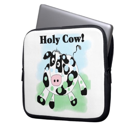 Heilige Kuh Laptopschutzhülle (Vorderseite Links)