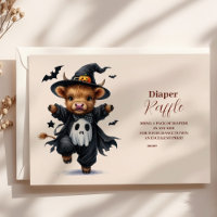 Heilige Kuh Little Boo Halloween Baby Raffle Diapp