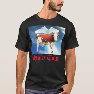 Heilige Kuh Lustig Hilarisch Unglaublicher Dad-Wit T-Shirt