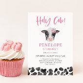 Heilige Kuh Mädchen 1. Geburtstag Einladung