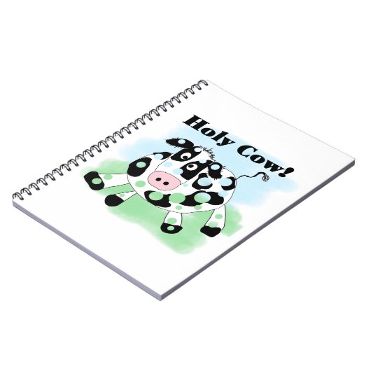 Heilige Kuh Notizblock (Linke Seite)