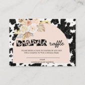 Heilige Kuh | Pampas Grass | Windelrumpf Begleitkarte (Vorderseite)