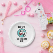 Heilige Kuh-personalisierter 80. Pappteller (Party)