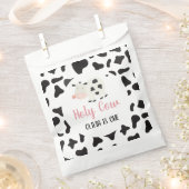 Heilige Kuh Pink Daisy Kuh Print Birthday Geschenktütchen (Ausgeschnitten)