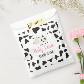 Heilige Kuh Pink Daisy Kuh Print Birthday Geschenktütchen (Versiegelt)