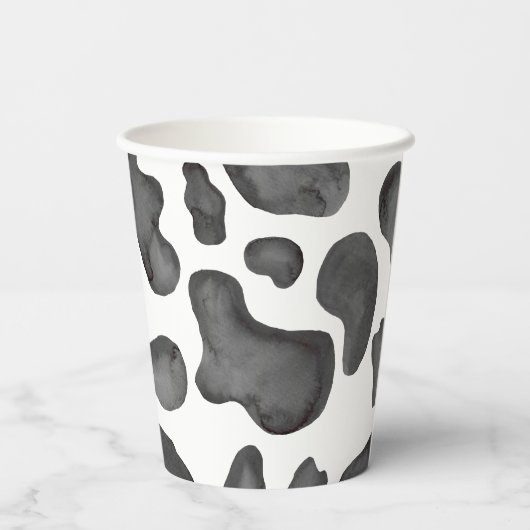 Heilige Kuh Rosa Kuh drucken Babydusche Bücher für Pappbecher (Rückseite)