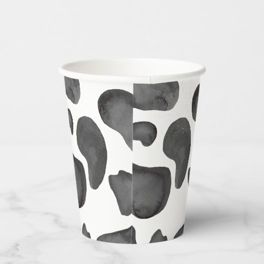 Heilige Kuh Rosa Kuh drucken Babydusche Bücher für Pappbecher (Rechts)