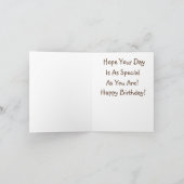 Heilige Kuh Sie sind 50 Karte (Innenseite)