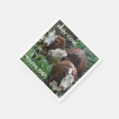 Heilige Kuh Sie sind 50 Party Napkins Serviette (Ecke)
