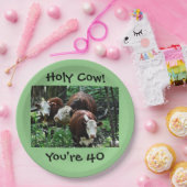 Heilige Kuh sind Sie Pappteller 40 (Party)