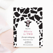 Heilige Kuh Spaß Geburtstagsparty Einladung