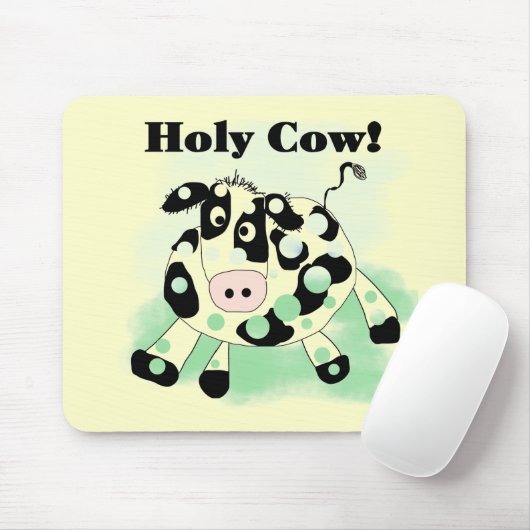 Heilige Kuh-T-Shirts und Geschenke Mousepad (Mit Mouse)