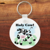 Heilige Kuh-T-Shirts und Geschenke Schlüsselanhänger (Vorderseite)