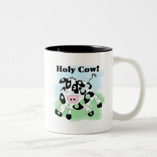 Heilige Kuh-T-Shirts und Geschenke Zweifarbige Tasse