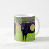 Heilige Kuh-Tasse Kaffeetasse (VorderseiteRechts)