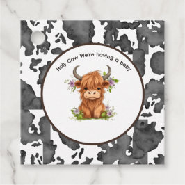 Heilige Kuh, wir haben ein Baby Geschenkanhänger