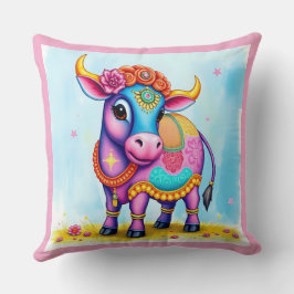 Heilige Kühe in Diwali Kissen