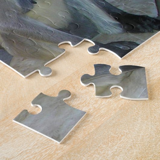 Heilige Kühe Indien. Puzzle (Seite)