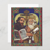 Heilige Kyril und Methodius Förderer Europas (Vorne/Hinten)