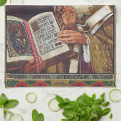 Heilige Kyril und Methodius Förderer Europas Geschirrtuch (Gefaltet)