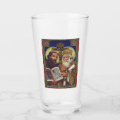 Heilige Kyril und Methodius Förderer Europas Glas (Vorderseite)
