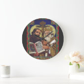 Heilige Kyril und Methodius Förderer Europas Große Wanduhr (Zuhause)