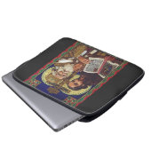 Heilige Kyril und Methodius Förderer Europas Laptopschutzhülle (Vorne Knopf)