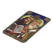 Heilige Kyril und Methodius Förderer Europas Magnet (Linke Seite)