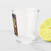 Heilige Kyril und Methodius Förderer Europas Schnapsglas (Rechts)