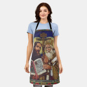 Heilige Kyril und Methodius Förderer Europas Schürze (Getragen)