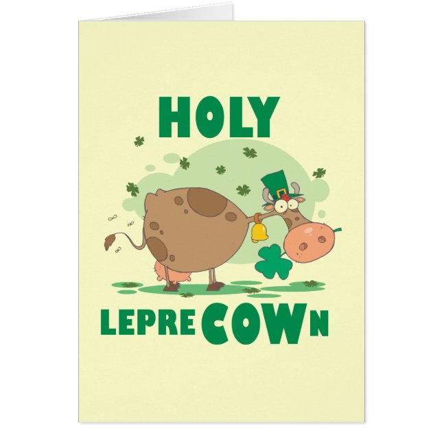 HEILIGE LepreCOWn T - Shirts und Geschenke (Vorne)