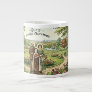 Heilige Louis, Zelie & Therese Martin Jumbo-Tasse