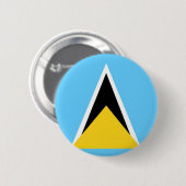 Heilige Lucia Button (Vorne & Hinten)