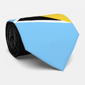 Heilige Lucia-Flagge Krawatte (Gerollt)