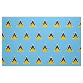 Heilige Lucia-Flagge Stoff (Fat Quarter (45,7 x 55,9 cm))